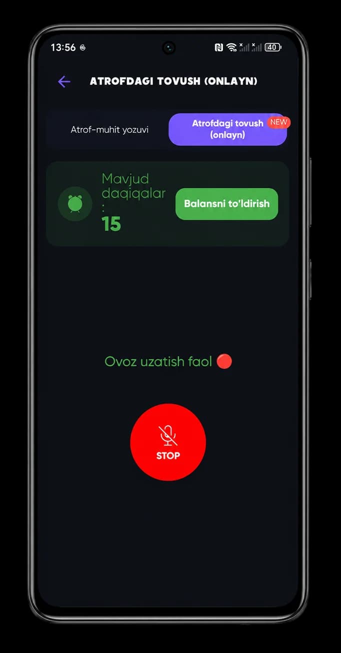 Bola atrofidagi ovoz translyatsiyasi