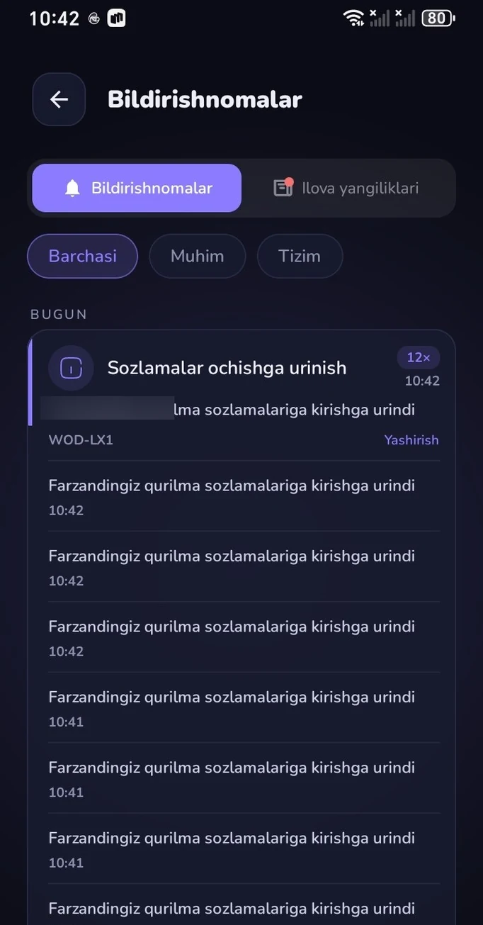 Geozona xabarlari: bola maktabga keldi va undan chiqdi